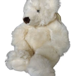 Russ Berrie Plush Creamsicle Polar Bear 12" Soft Stuffed Animal Vintage